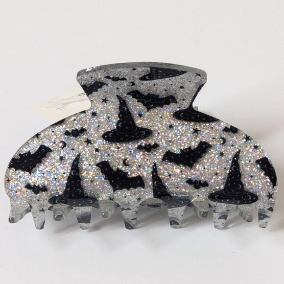 HALLOWEEN THEMED GLITTER JAW CLIP. BEAUTIFUL AND BRAND NEW!! - Picture 1 of 4